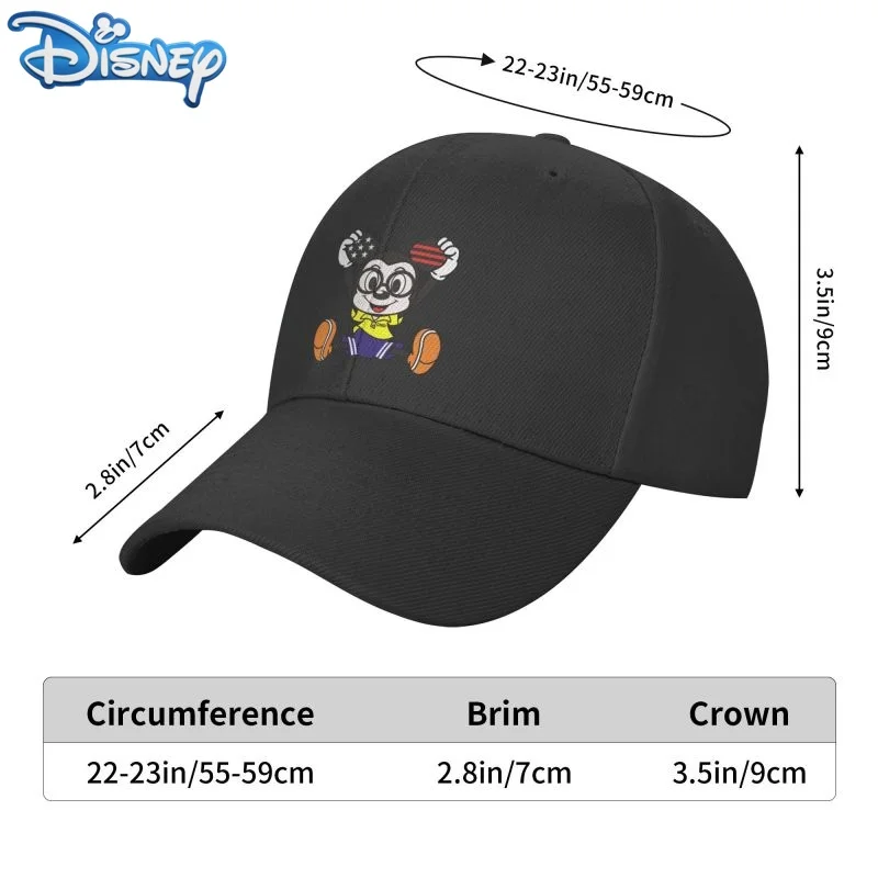 

Spring Summer New Disney Cartoon Adult Peaked Cap Fashion Leisure Outdoor Sports Sun Hat Adjustable Hat Suitable for Men Women
