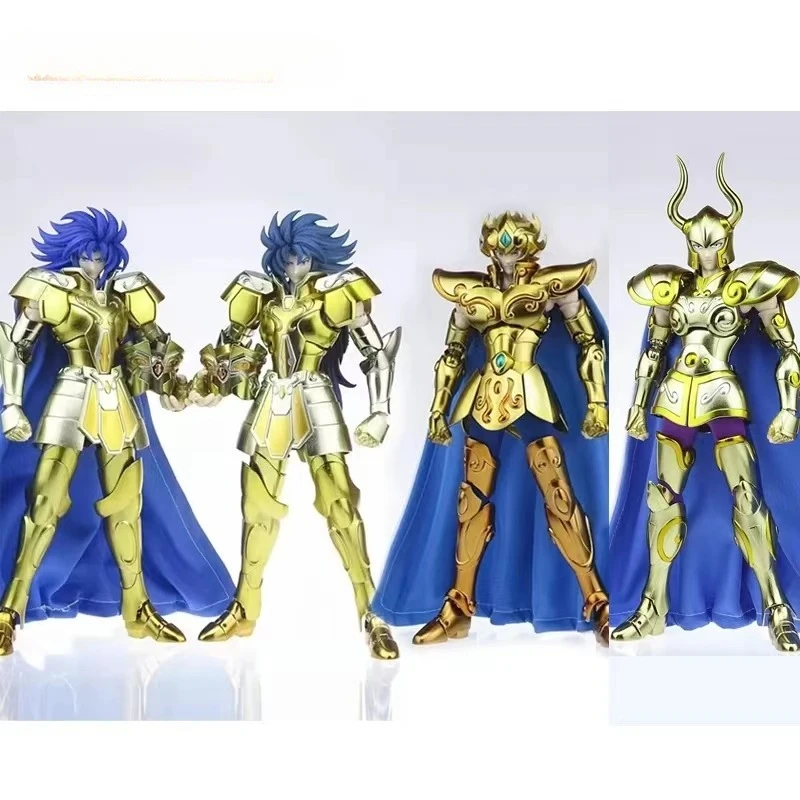 Фото JM.MST Saint Seiya Myth Cloth Capricorn Shura Leo/Lion Aiolia Gemini Saga Kanon Plus 3,0 Золотые рыцари зодиака Фигурка №2