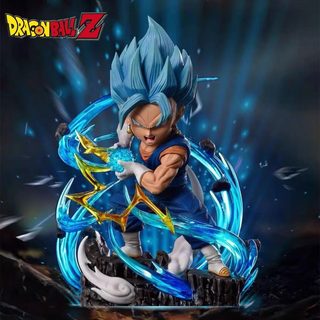 

11CM Dragon Ball Z Anime Figure Q Version Vegeta Action Figure Collection Figurine Model Toys For Children's Birthday Gifts