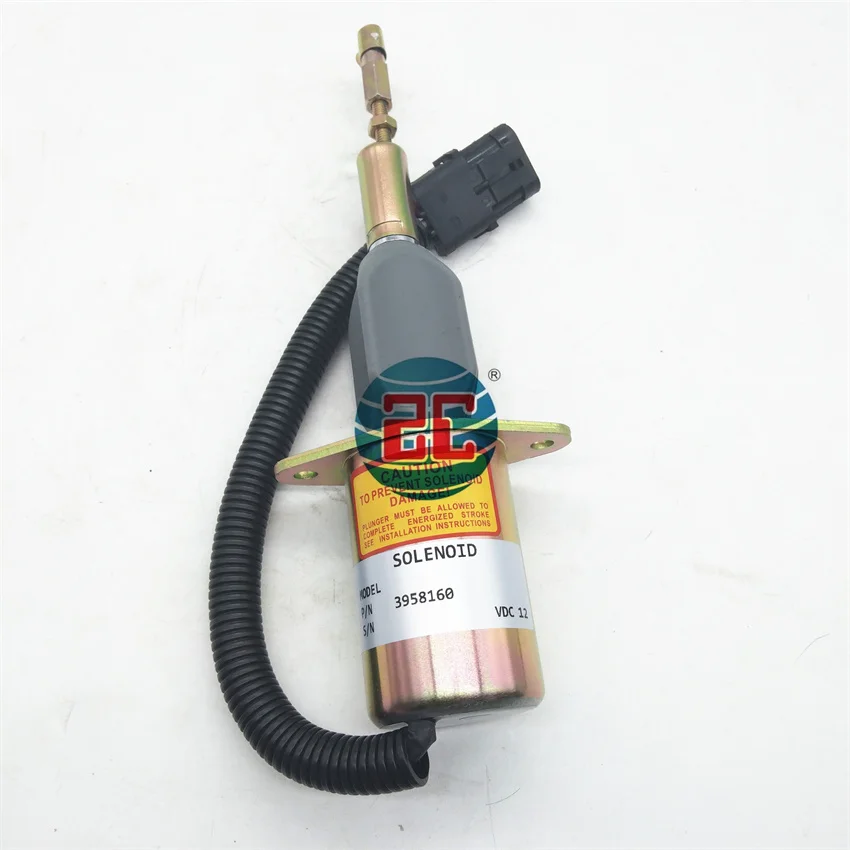 6BTA5.9-M2 соленоид отключения/выключения топлива 3958160 SA-4978-12 12V