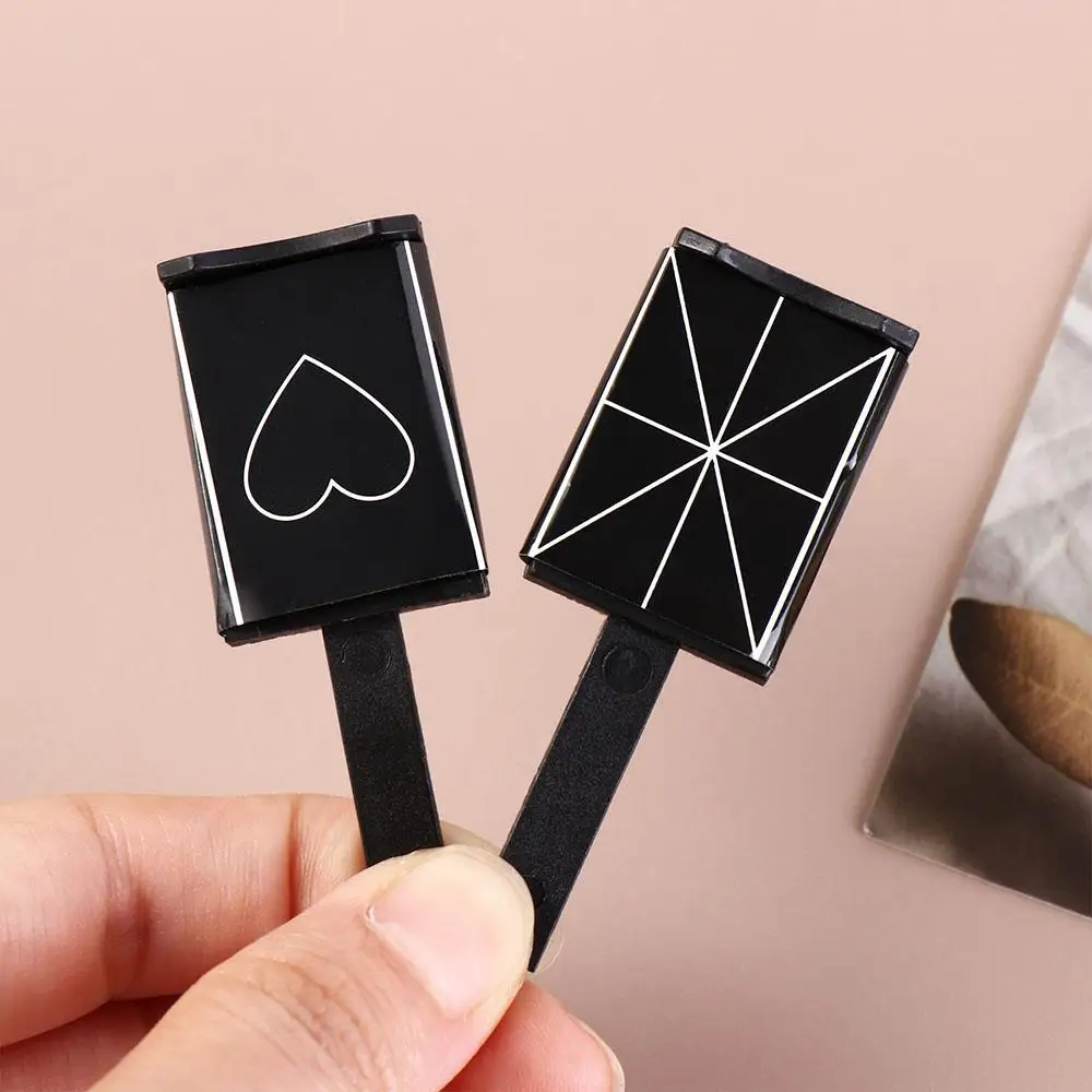 5 шт./набор магнитные палочки в форме сердца