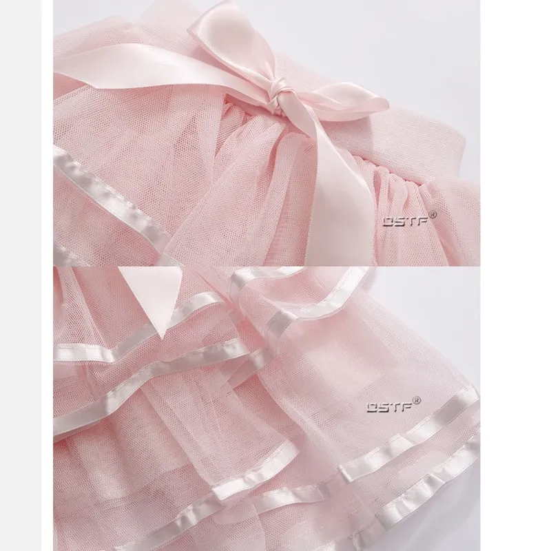 Акция детская юбка для девочек короткая кружевная маленьких летние юбки с бантом