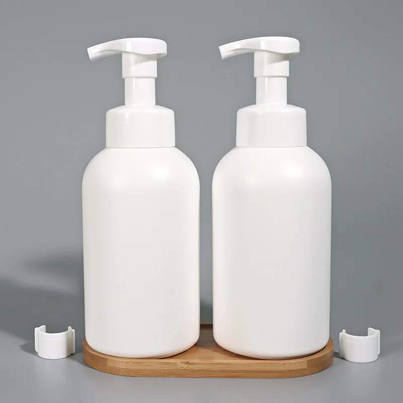 

500ML Soap Dispenser Facial Cleanser Shampoo Shower Gel Refillable Press Mousse Bottle Body Wash Lotion Hand Sanitizer Container