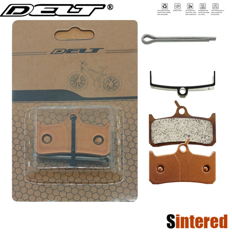 DELT 4 пары велосипедных дисковых тормозных колодок для SHIMANO/HOPE Deore XT BR-M755/766 Grimeca System