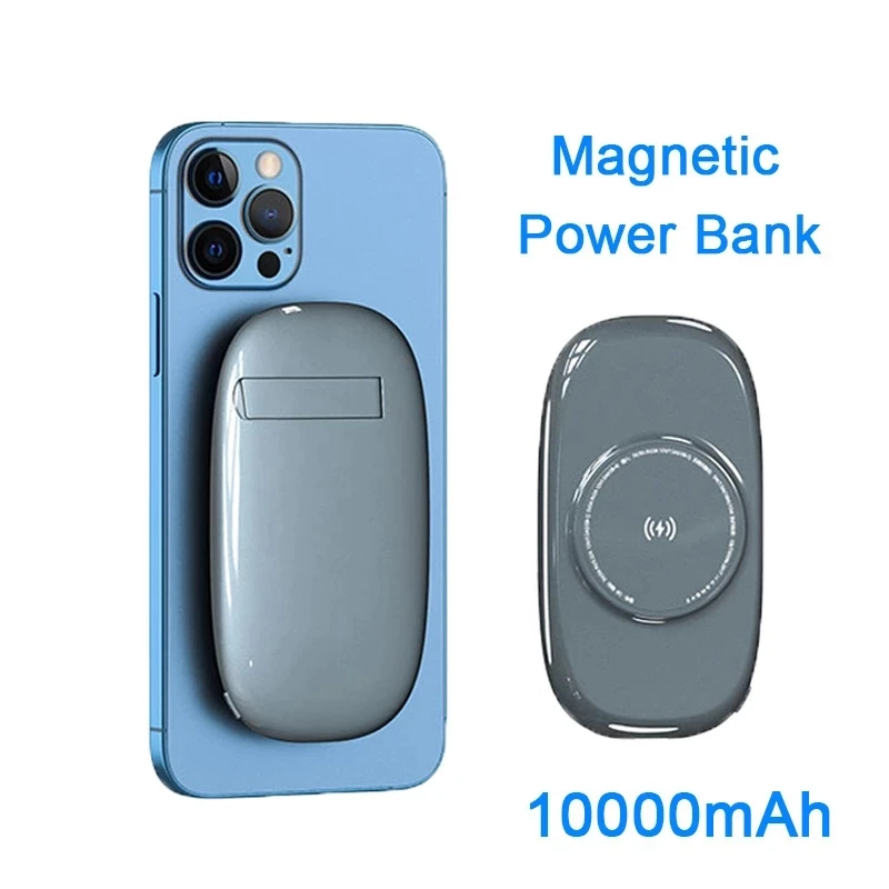 

10000mAh NEW Portable Magnetic Wireless Power Bank Charger For Iphone 13 12 Pro Max Mini Huawei 15W Power Bank External Battery