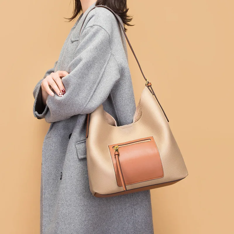 

Women's Bag 2022 Trend New Female Fashion Large Capacity Luxury Brand Shoulder Ladies Bucket Designer Crossbody Handbags Shopper