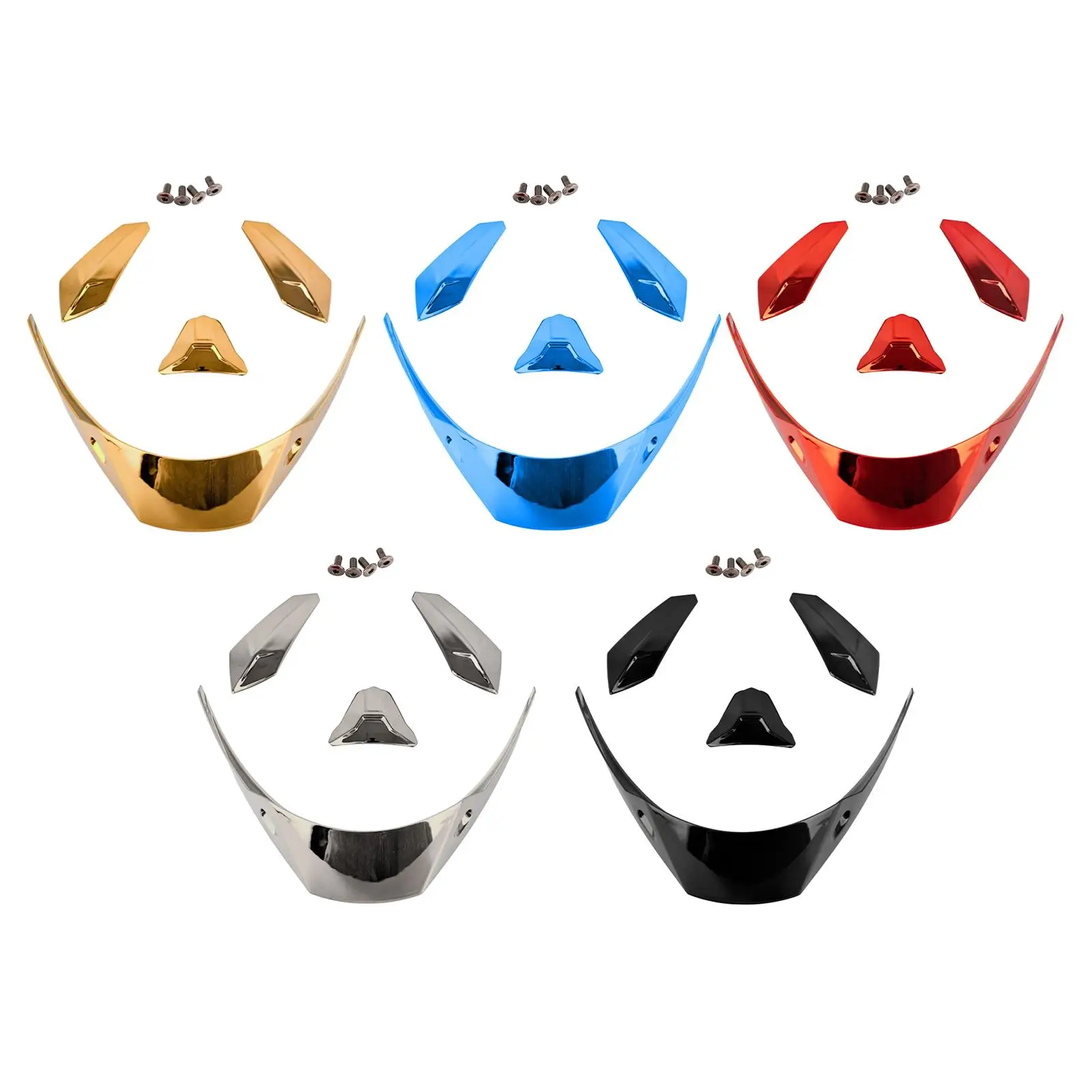 

4x Motorbike Spoiler Tail Accessories Replacement Durable