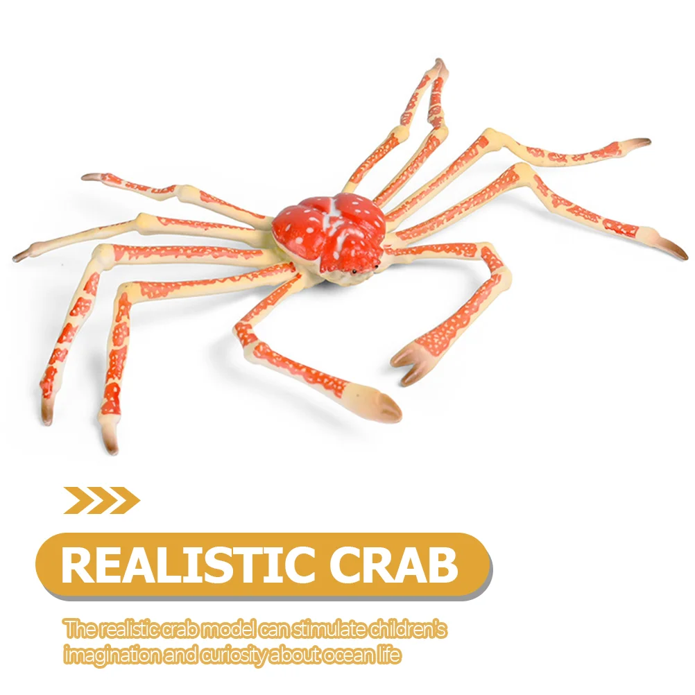 

Home Decor Marine Animal Models Sea Life Ornament Crab Crab-shaped Simulated Child