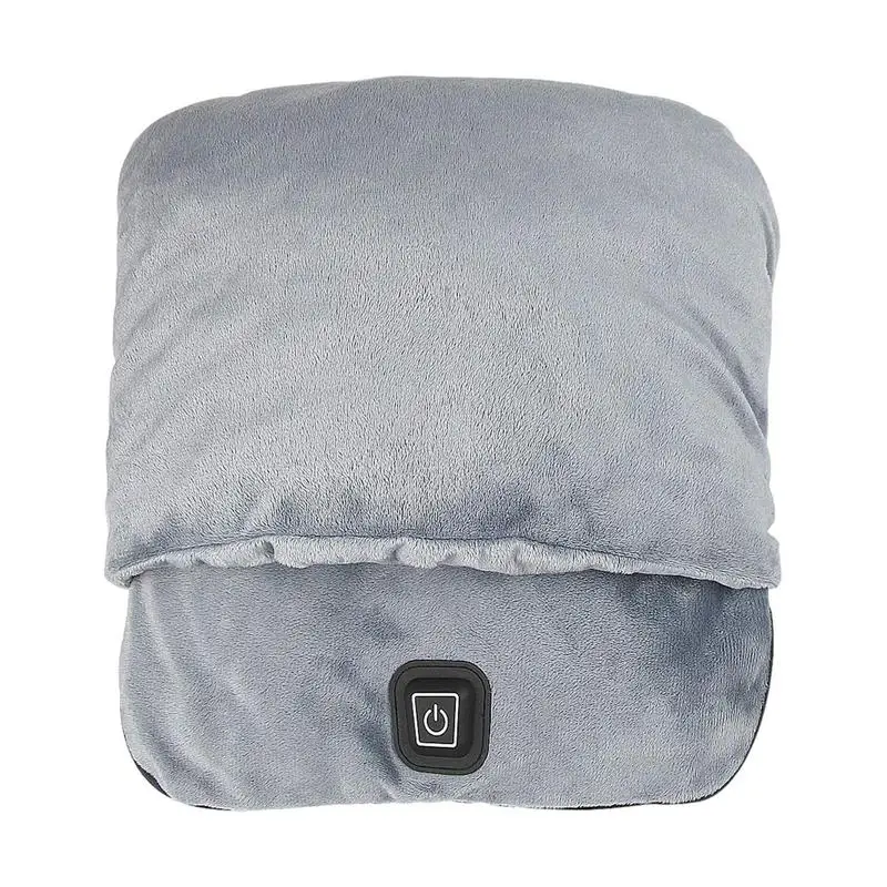 

Multifunctional Flannel Feet Warm Slippers Heating Shoes USB Electric Heating Pad Household Foot Warmer For Winter & All Seasons
