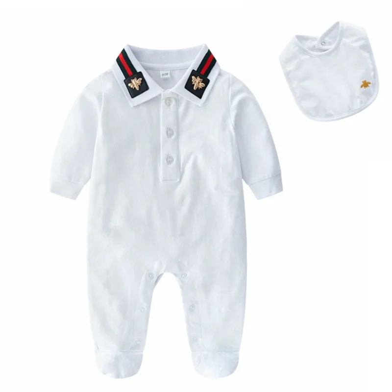 

Newborn Toddler Baby Clothes 0 3 6 9 12 18 24 Months Long Sleeve Footies Boy children Clothes Kids Jumpsuit Pyjama Bebe Costume