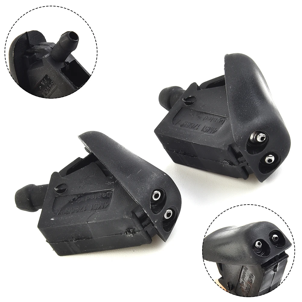 2 шт., Форсунка для автомобильного стеклоочистителя Ford Focus MK2 MK3 2005-2012, для Fiesta 2001-2008, XS4117666 / 1404820