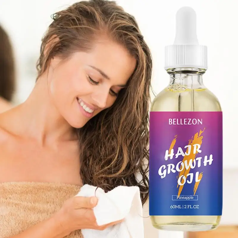 

Эфирное масло для ухода за волосами, биотин, масло для роста волос 60 мл, масло против выпадения волос, способствует более густым, более здоро...