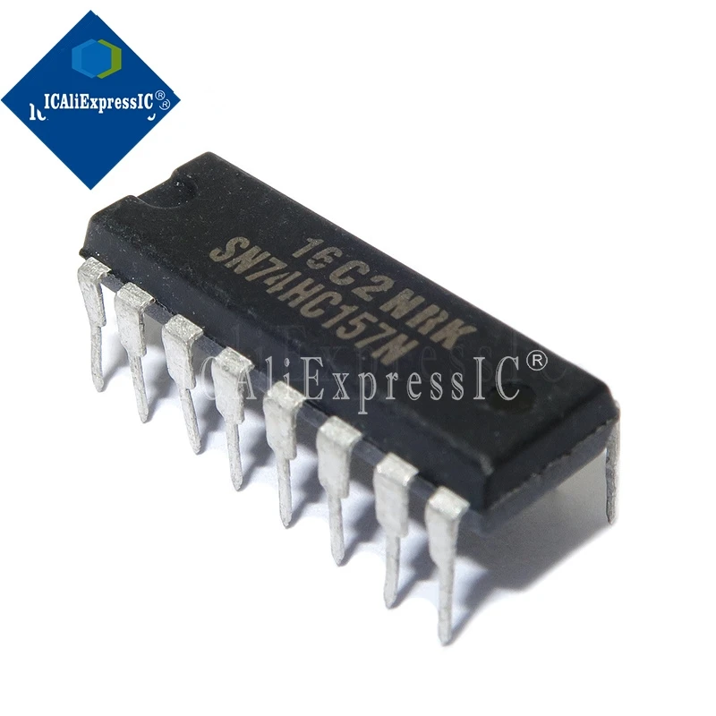 10 шт./лот SN74HC157N HD74HC157P SN74HC157 74HC157N 74HC157 DIP-16