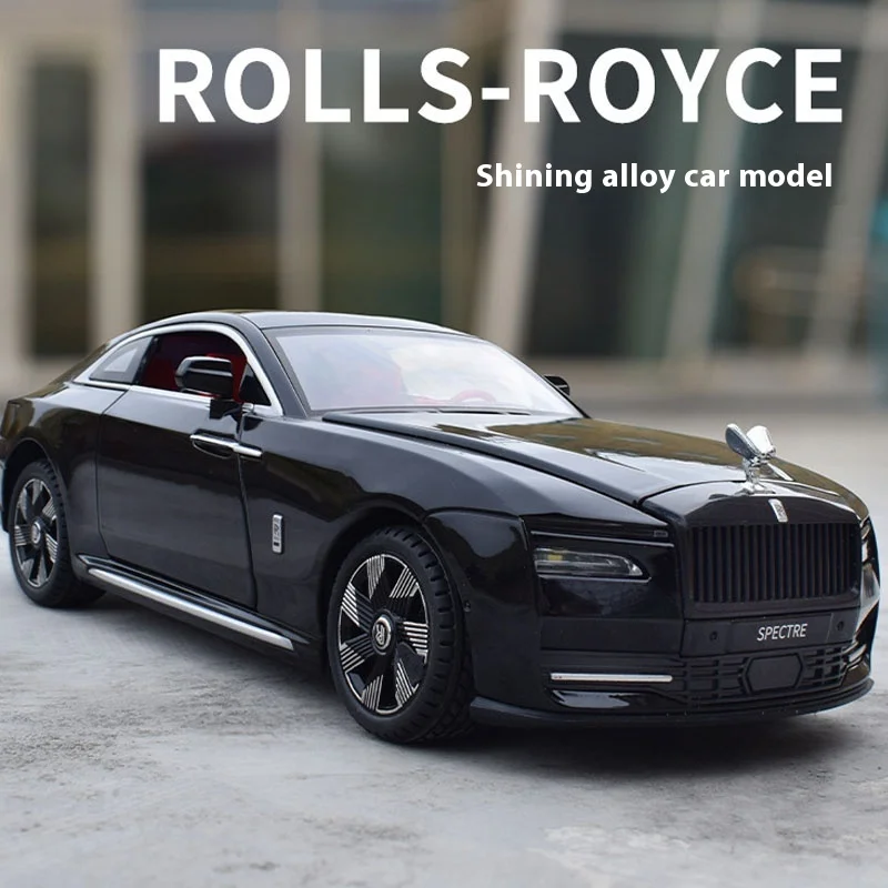 Модель автомобиля из сплава Rolls-Royce Sharping от 1 до 24 со светом и звуком