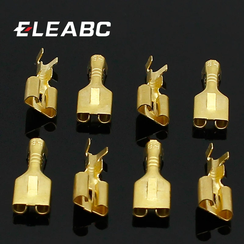 

6.3mm 6.3 Crimp Terminal Female Spade Connector