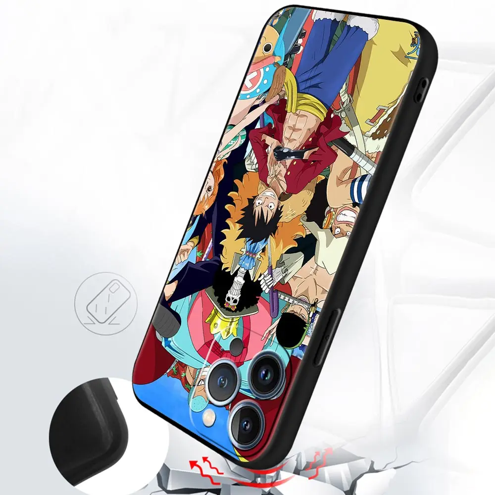 anime one piece zoro luffy hot case for apple iphone 11 7 13 pro max 12 xr x 6 12 mini 5 6 plus se phone cover shell bag fundas free global shipping