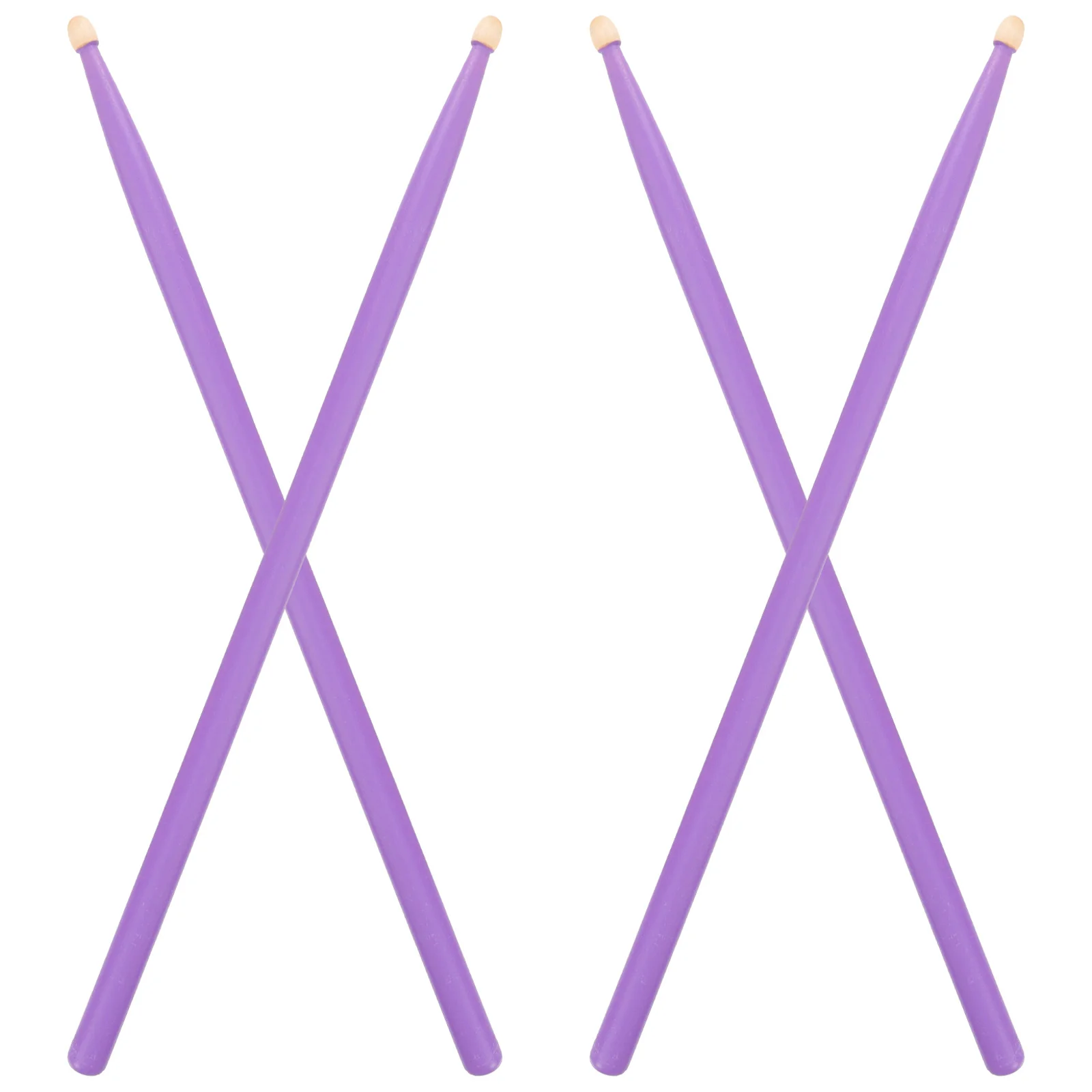 

2 Pairs Maple Sticks Air Fittings Percussion Instrument Lovely Student Use