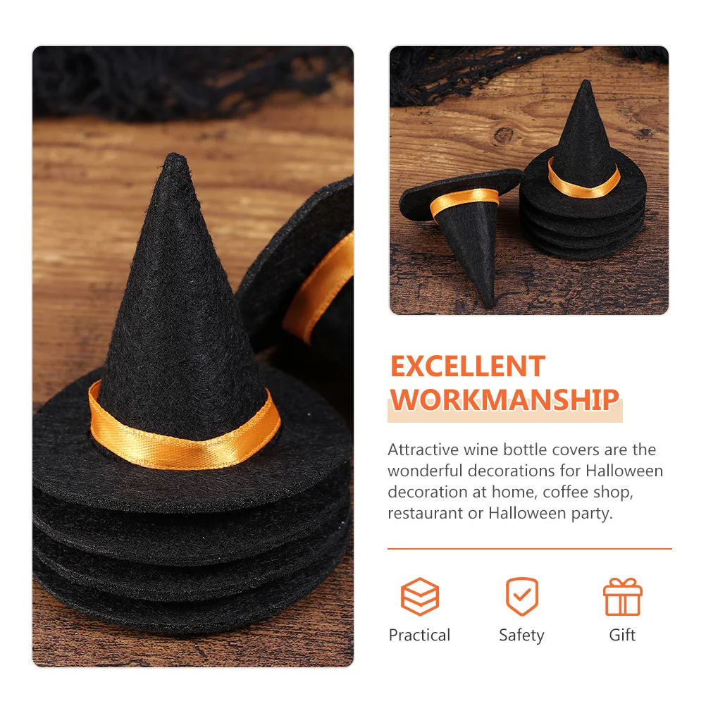 12 шт. мини-шляпа ведьмы вечерние шляпы мексиканский уличный декор в виде тыквы