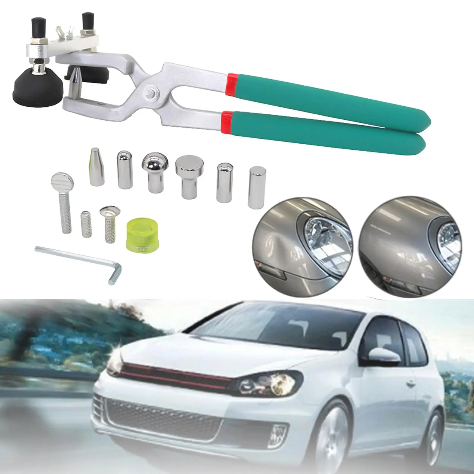 Car Dent Repair Tools Heavy Duty Paintless Crimp Edge Pliers Autobody