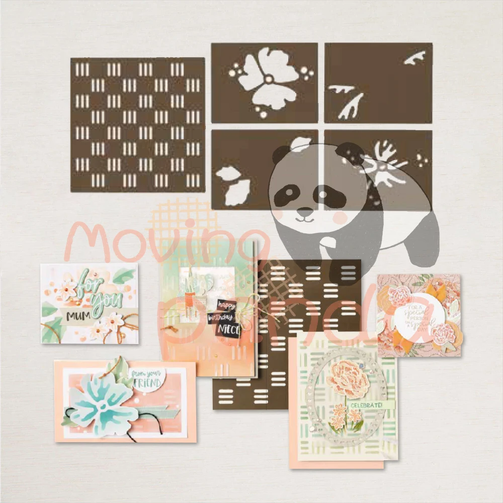 

2023 January-April Mini Catalogue LOVELIEST LAYERS DECORATIVE MASKS Stencils Sets For Scrapbooking Diy Christmas Dies