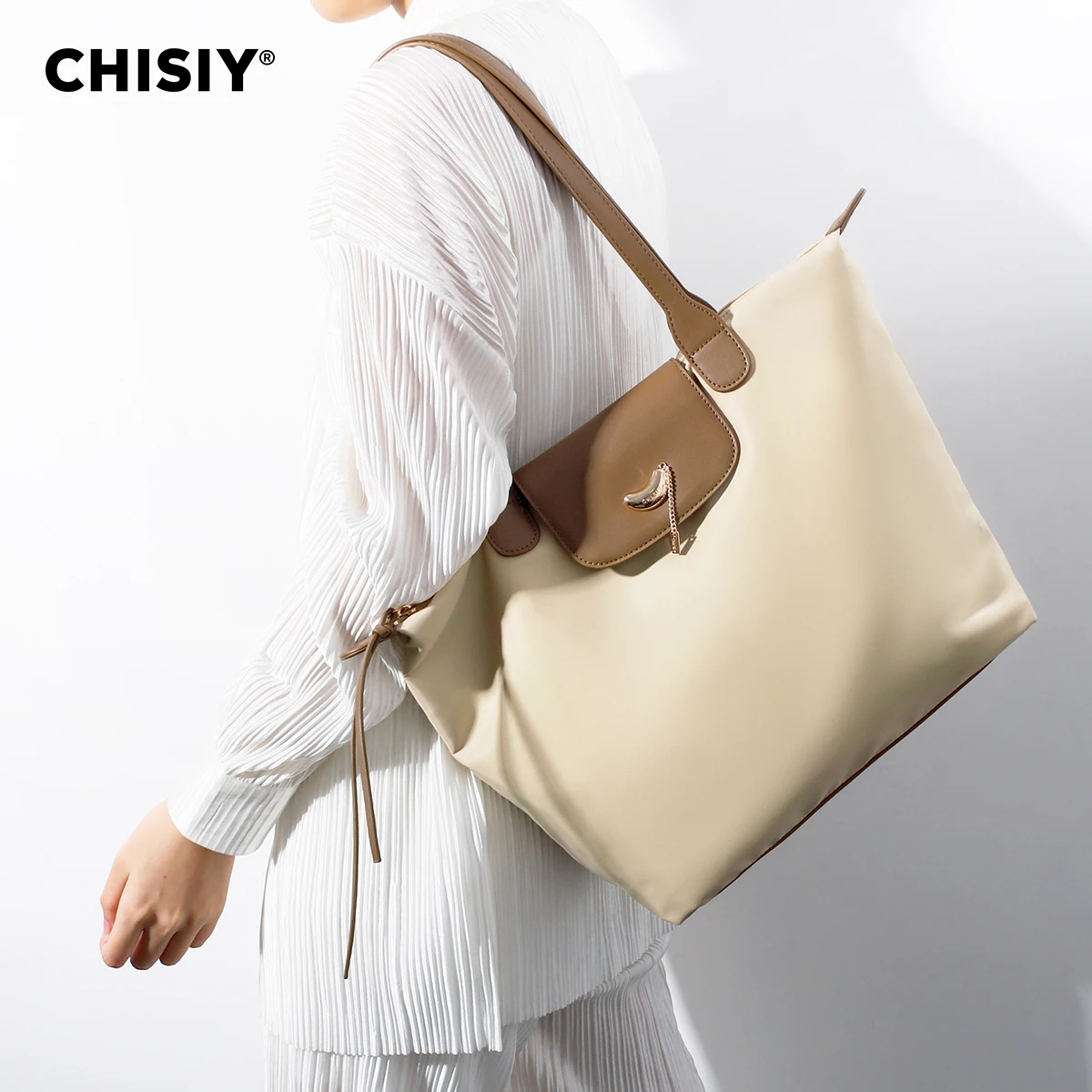 Оригинальная модная сумка-тоут CHISIY ручной работы для пельменей деловая