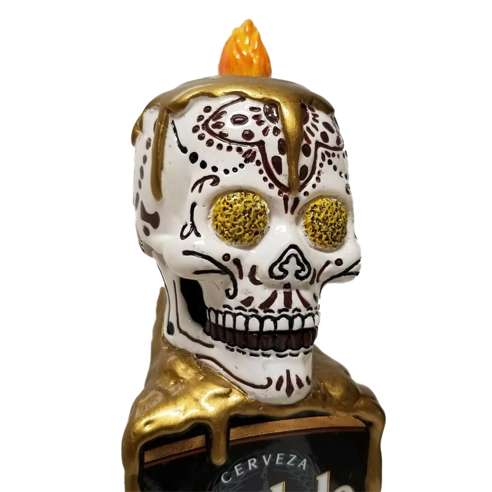 Ручка для пива в виде черепа