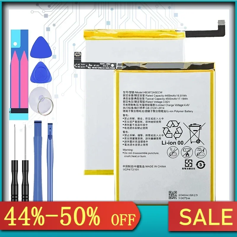 Аккумулятор HB3872A5ECW 4500 мАч для Huawei Honor Note 8 EDI-DL00 EDI-AL10 Аккумуляторы