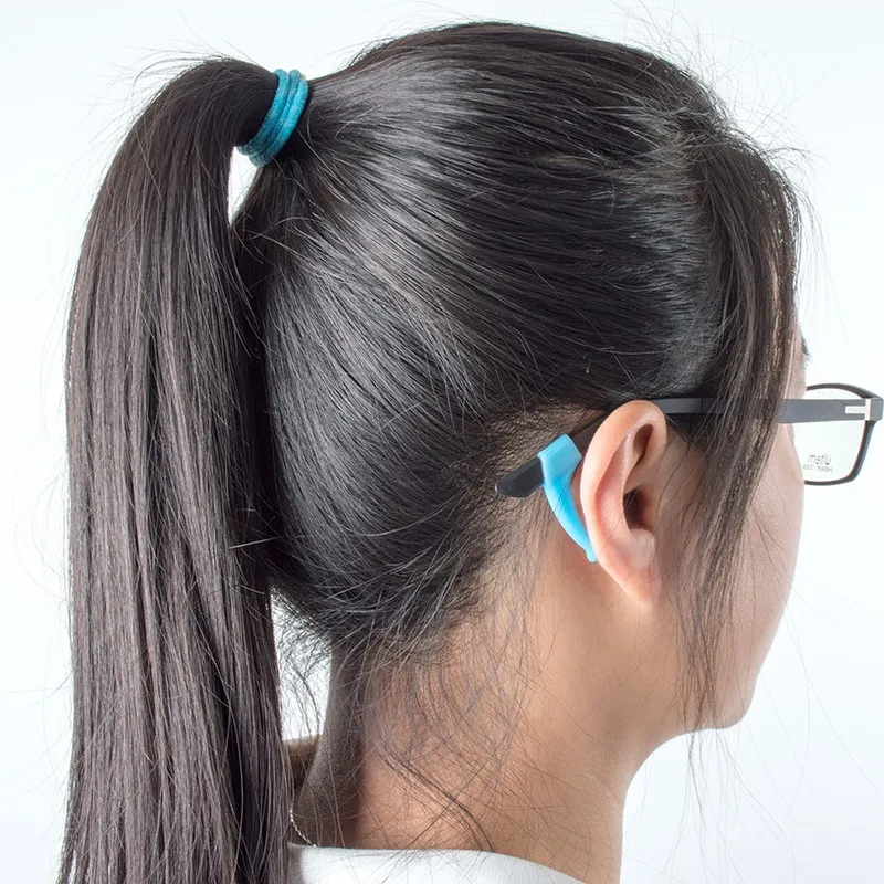 1 пара Противоскользящие силиконовые держатели для очков | Аксессуары одежды