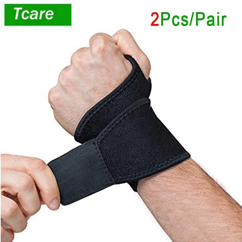 

2Pcs Reversible Wrist Brace Support Fitted Right/Left Thumb Stabilizer Adjustable Wrist Support Wrap for Volleyball Badminton