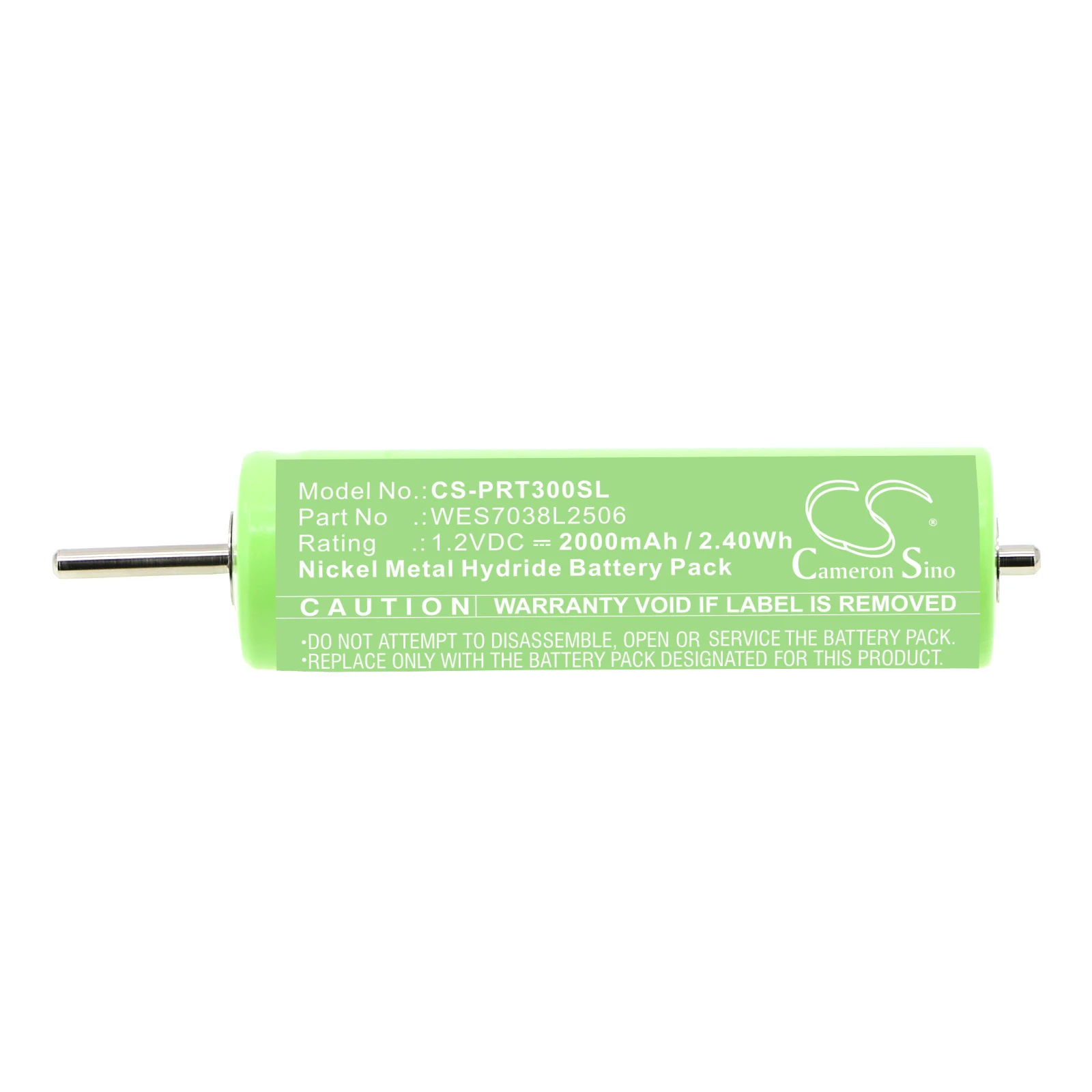 Аккумулятор CS на 2000 мА · ч для Panasonic WERGB80L2508 WES7038L2506