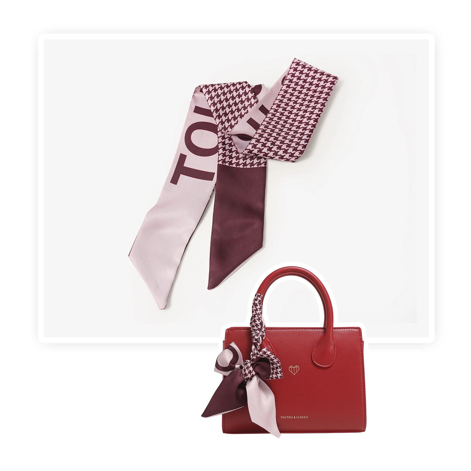 Женская сумка из ПУ кожи