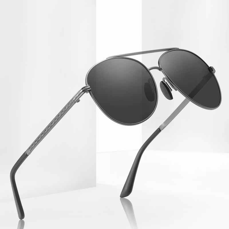 

Новые очки с жабой из нержавеющей стали для рыбалки и прогулок, солнцезащитные очки для мужчин, Модные поляризованные зеркала для рыбалки, для водителей