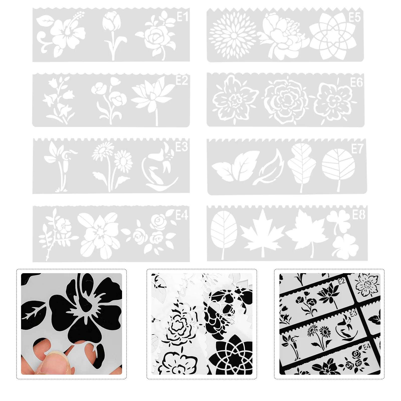 

Plastic Drawing Stencil Hollow Painting Ruler Graffiti Stencils Handmade Craft Mold