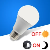 led dusk to dawn light bulb e27 5w 7w 9w 12w light sensor outdoor light 85 265v security light automatic onoff indooroutdoor