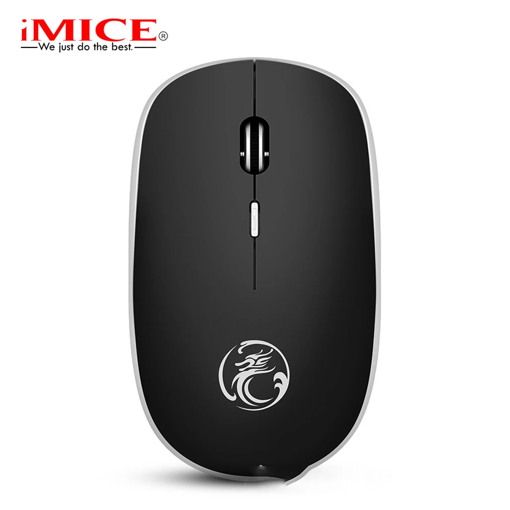 

Мышь Imice Беспроводная Бесшумная, 2,4 ГГц, 1600 DPI, USB