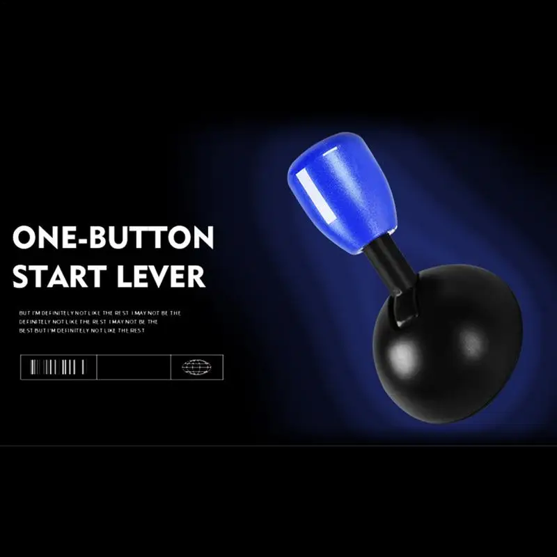 Кнопка запуска автомобиля рычаг двигателя кнопка пуска яркий цвет декоративные