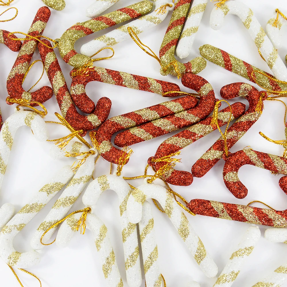 

10 шт./лот подвесные пластиковые кастрюли в виде рождественской елки для украшения нового года 2023