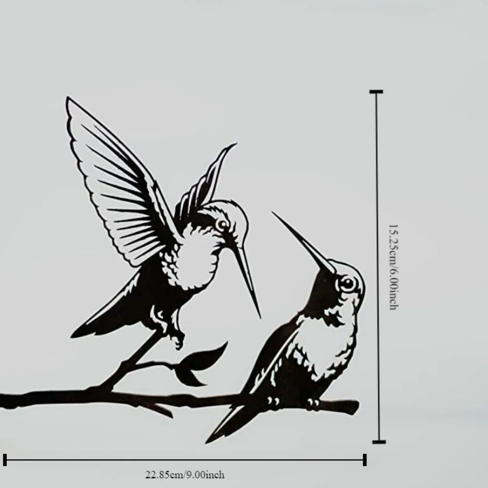 Украшение для пары Колибри | Искусство в саду на заднем дворе дереве