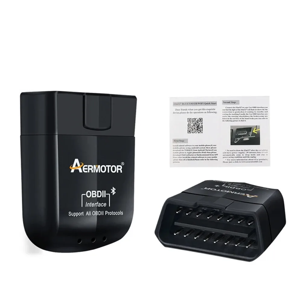 Фото Новейший чип ELM327 V1.5 OBD2 считыватель кодов WiFi AER PIC18F25K80 BT 4.0 OBD2 Инструмент для диагностики автомобильных неисправностей Поддержка Android/IOS №3