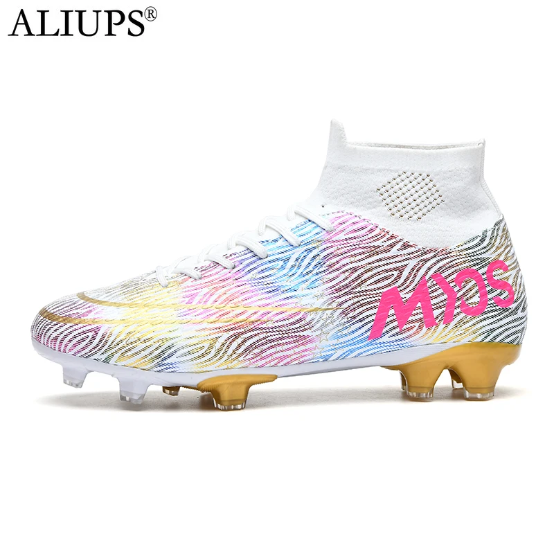 

2022 ALIUPS Professional Soccer Shoes Men Sneakers Original Football Boots Kids AG TF Soccer Cleats Futsal zapatos de futbol