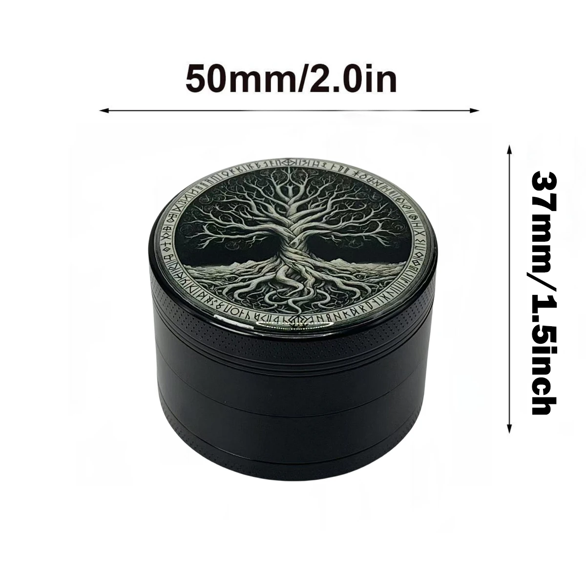 

Металлическая многофункциональная мельница для трав 50/63 мм