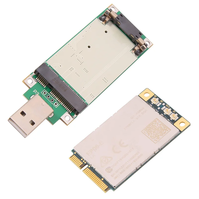 

Quectel EP06-E Mini Pcie LTE 4G Module IoT/M2M-Optimized Cat 6 модуль с USB-адаптером B