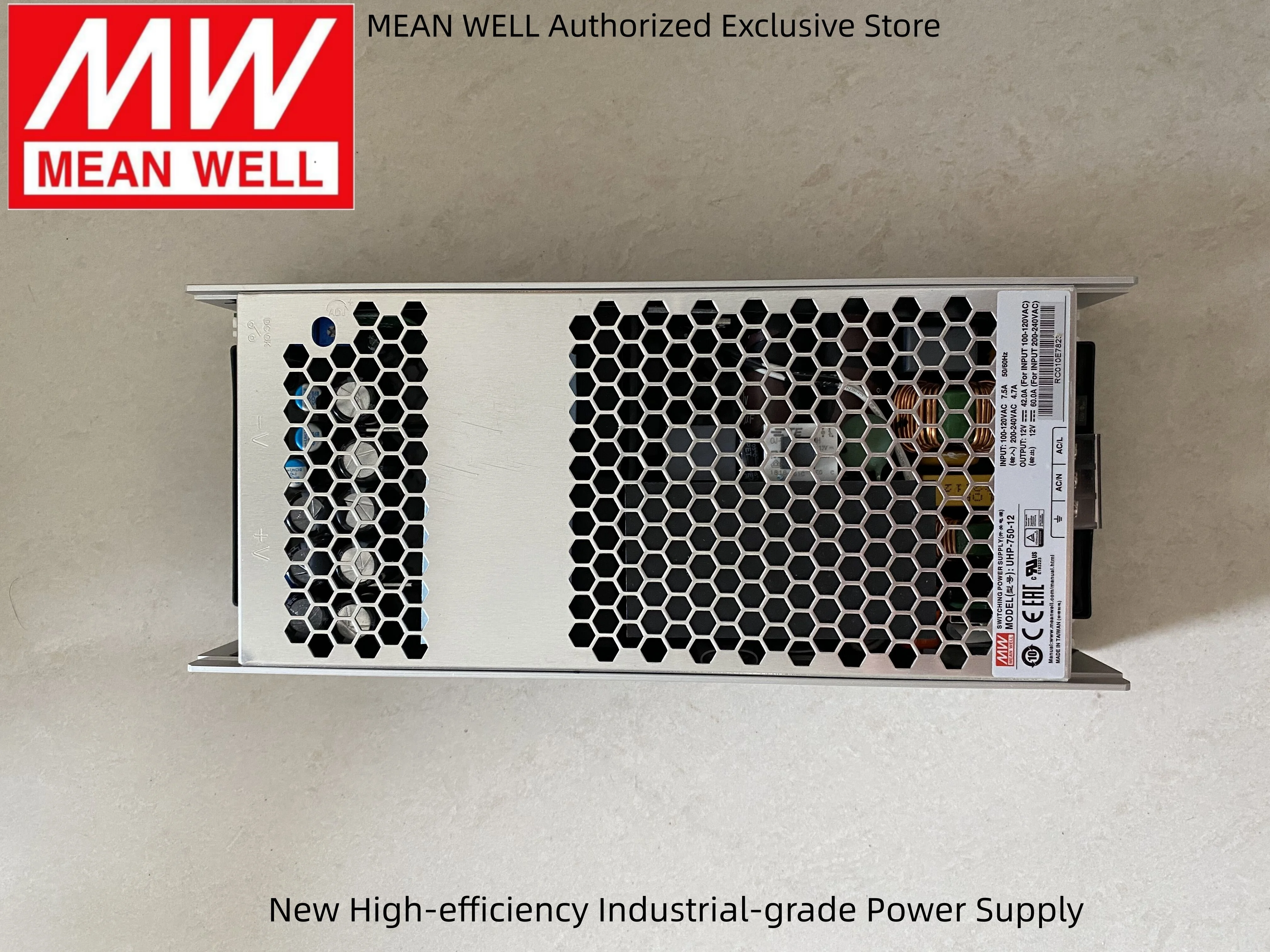 Фото Блок питания MEAN WELL 750W Slim Type с PFC, UHP-750-12, UHP-750-24 №2
