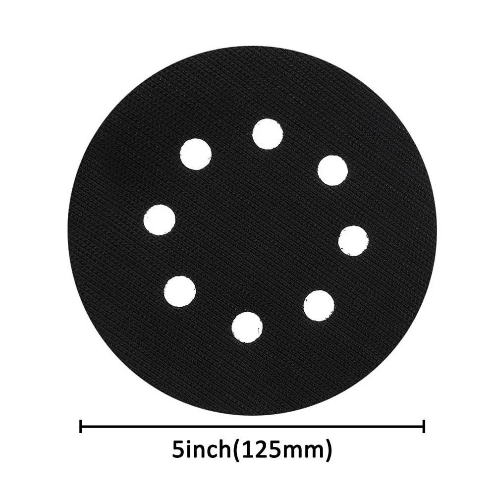 

5-дюймовая 125 мм 8 отверстий ультратонкая Защитная интерфейсная Накладка для шлифовального коврика с петлей