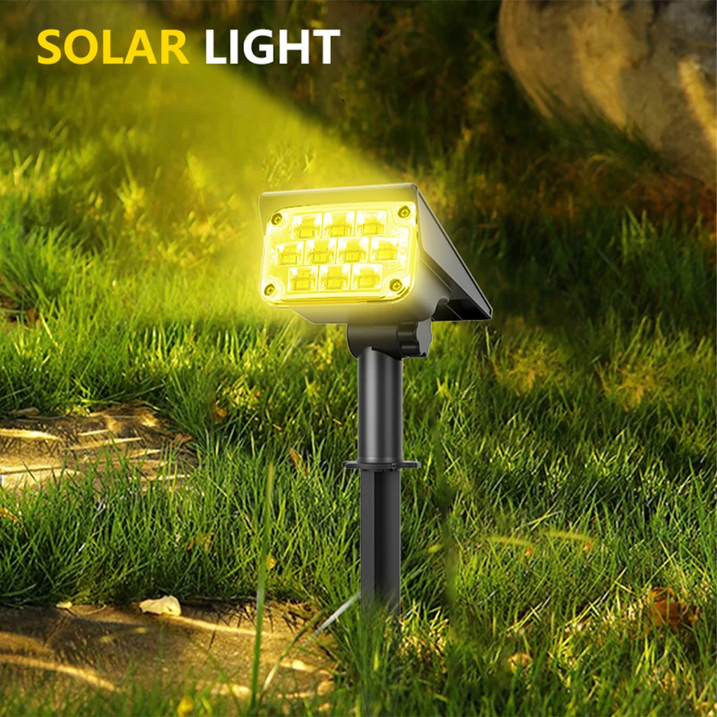 

Outdoor Garden Light Solar LED Rechargeable IP65 Waterproof Weatherproof Spotlight 120-400lm Lamp Automatic Lighting
