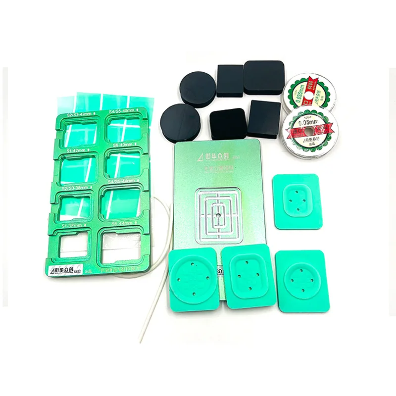 

8 in 1 Position Mold Alignment Mould for Watch S1 S2 S3 S4 S5 S6 Precision LCD Touch Panel Glass Glue Laminate Refurbish Repair