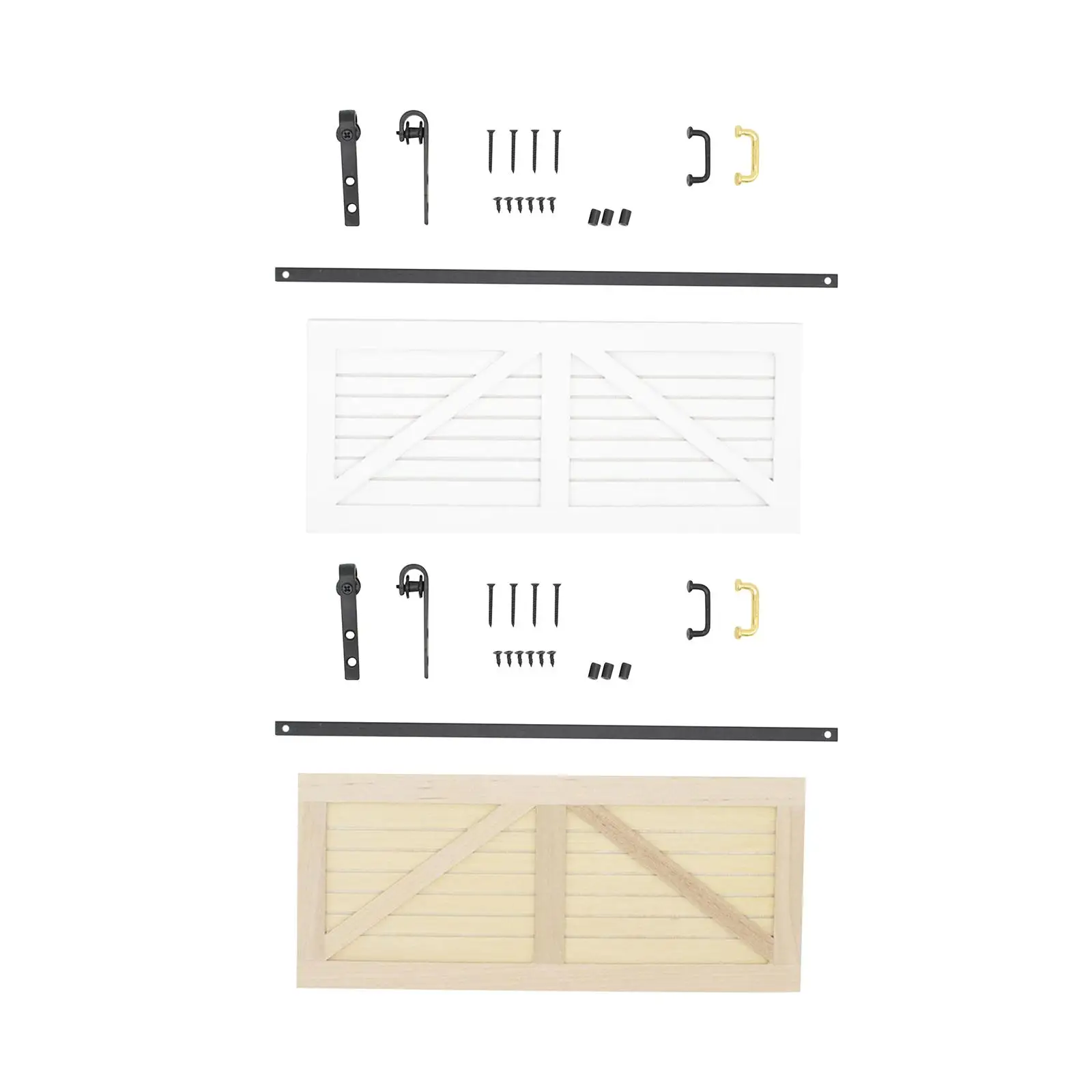 

1:12 Scale Sliding for Dollhouses Living Room Bathroom Photography Props DIY Accessories
