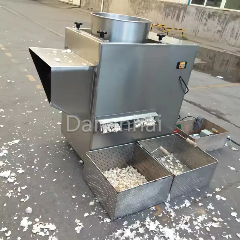 Полностью автоматическая машина для очистки чеснока и гранул Кухонная