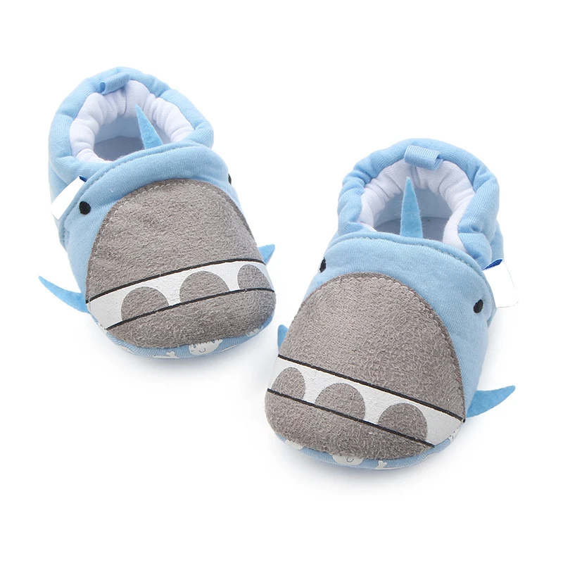 

Adorable Infant Slippers Cotton Soft Printed Newborn Crib Shoes Cute Cartoon Anti-slip Baby Prewalker Girl Boy 2022 0-1Y Spring