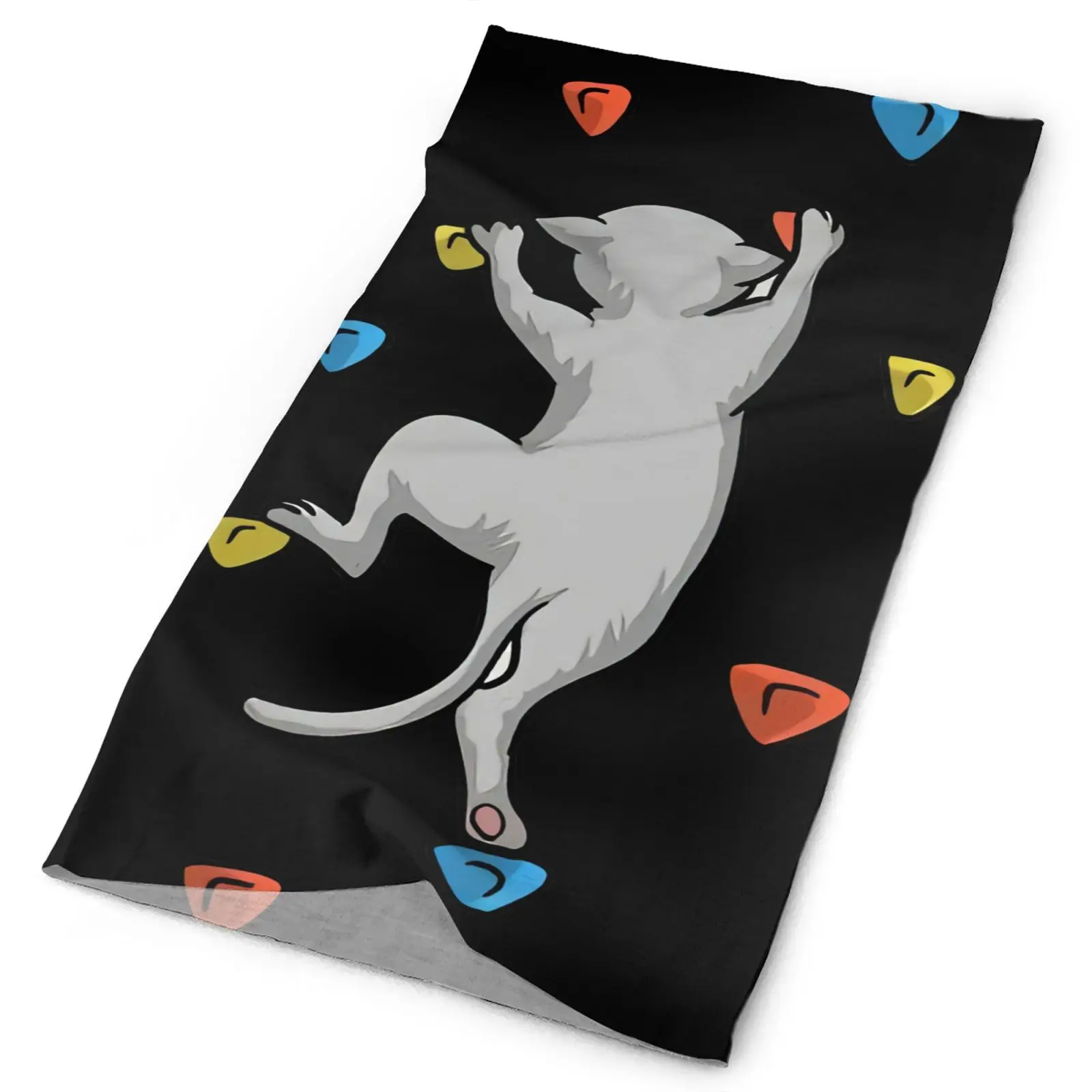 

Cat Climber Climbing For And Ver2 Men's Bandana Snowboard Scarf Cycling Kaffiyeh Bandana Men Tourism Scarf Running Accessories